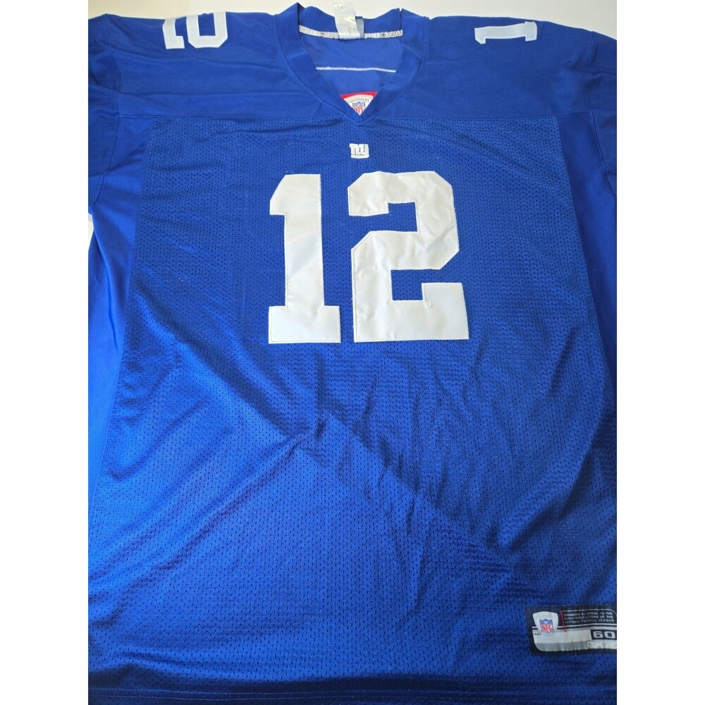 Steve Smith New York Giants Reebok Jersey Mens Size 60 Blue #12 Stitched NFL